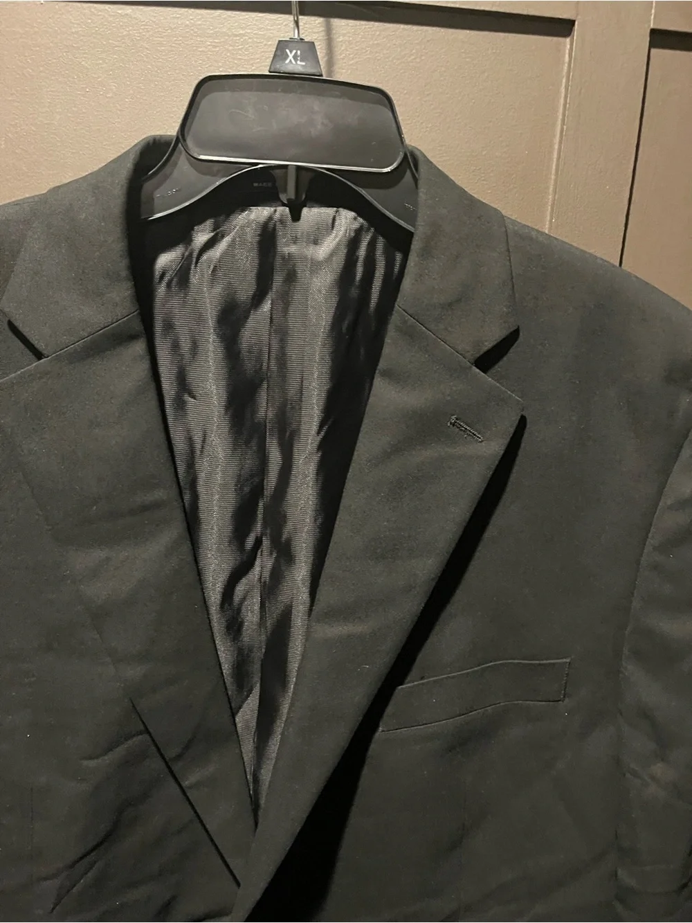 Alfani Classic Fit Black Men's Blazer New 44 XL